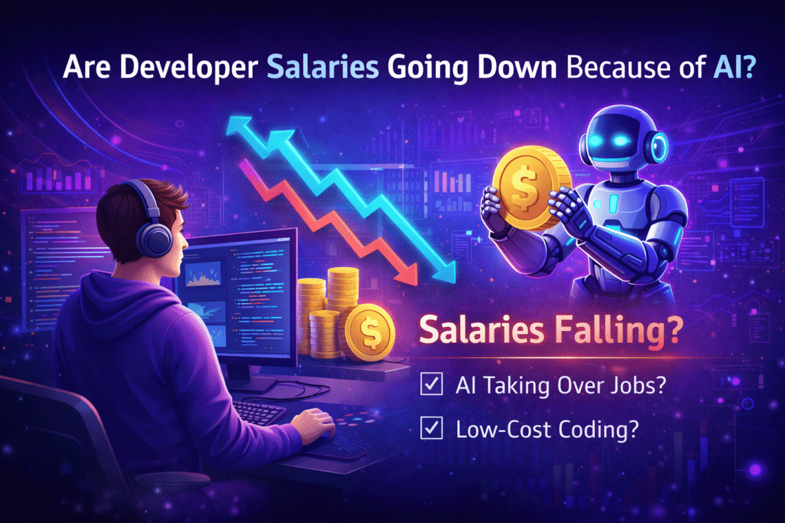 Are Developer Salaries Going Down Because of AI