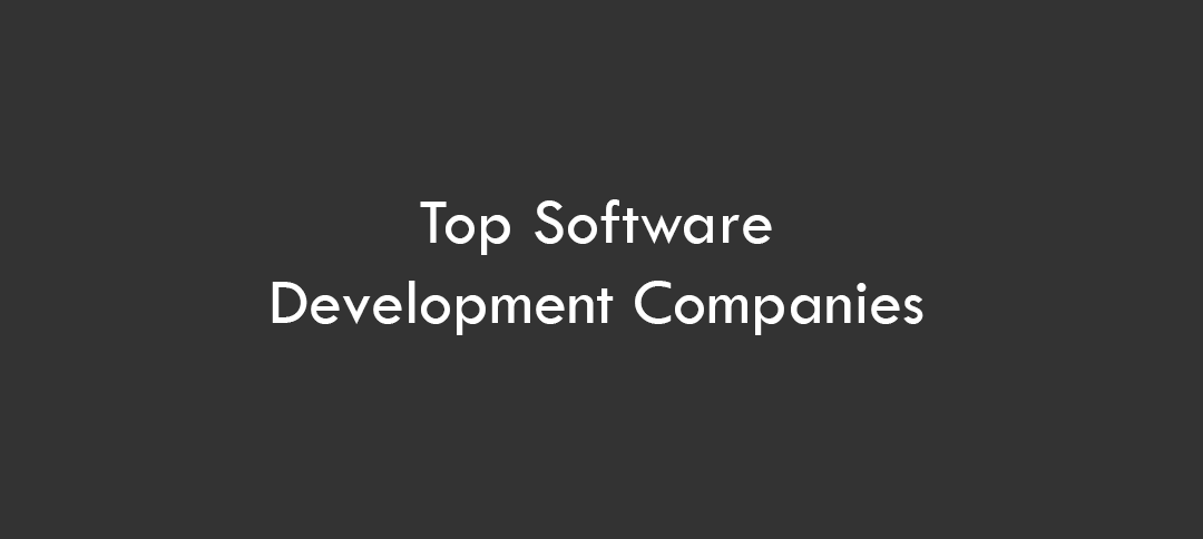 Top Software Development Companies 2026