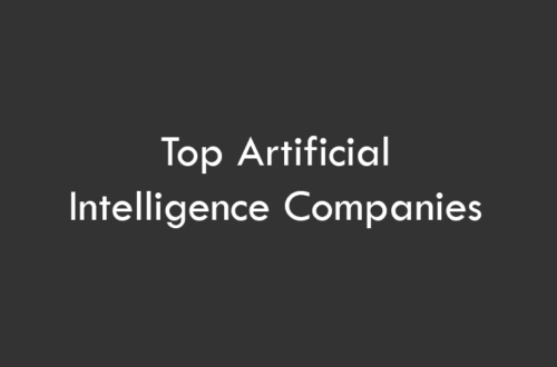 Top Artificial Intelligence Companies 2026