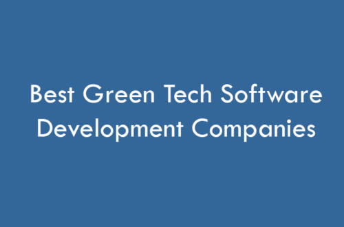 Best Green Tech Software Development Companies 2026