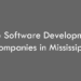 Top 10 Software Development Companies in Mississippi in 2026