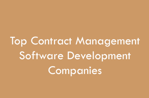 Top Contract Management Software Development Companies 2026