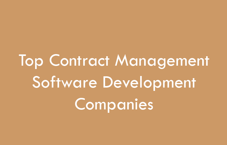 Top Contract Management Software Development Companies 2026