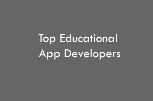 Top Educational App Developers 2026