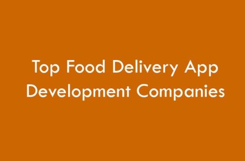 Top Food Delivery App Development Companies 2026