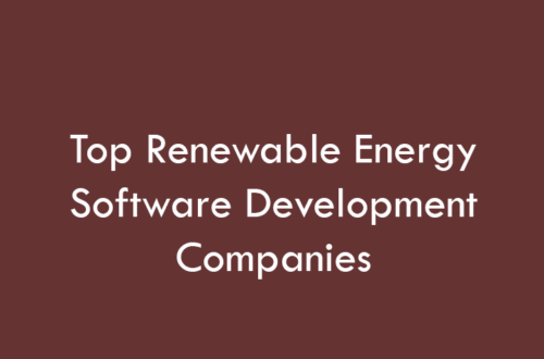 Top Renewable Energy Software Development Companies 2026