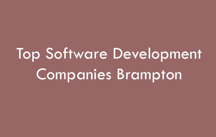 Top Software Development Companies Brampton in 2026