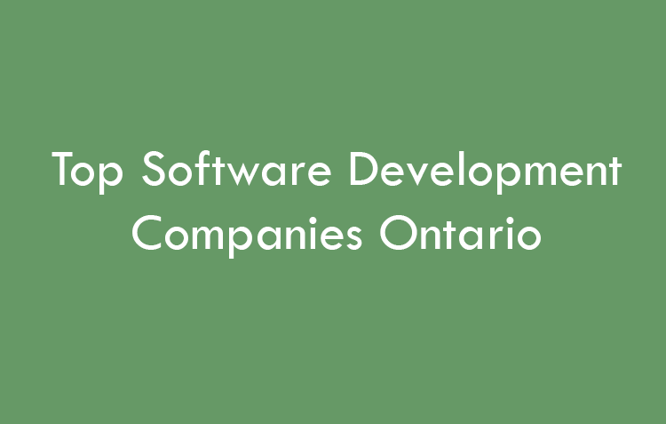 Top Software Development Companies Ontario in 2026