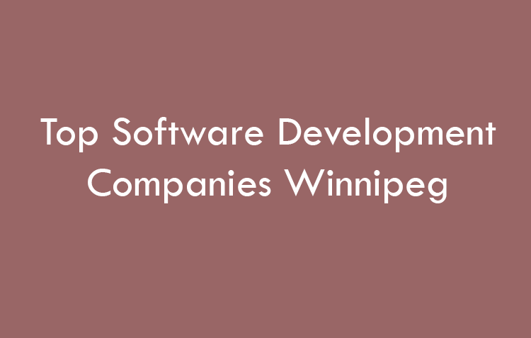 Top Software Development Companies Winnipeg in 2026