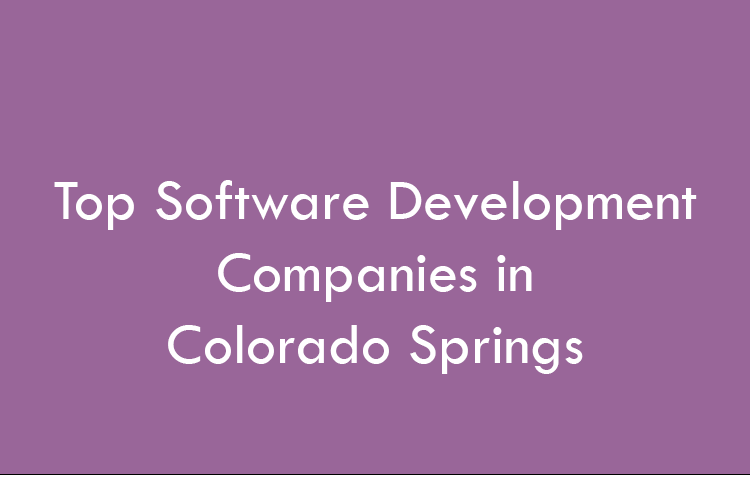 Top Software Development Companies in Colorado Springs in 2026