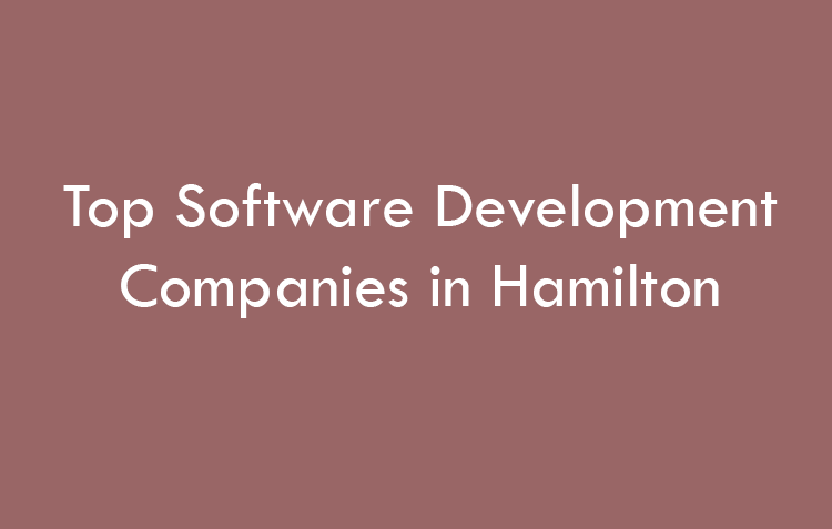 Top Software Development Companies in Hamilton in 2026