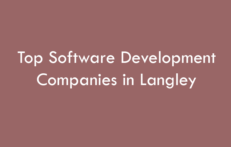 Top Software Development Companies in Langley in 2026