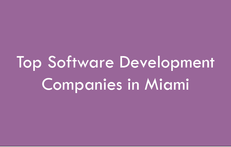 Top Software Development Companies in Miami in 2026
