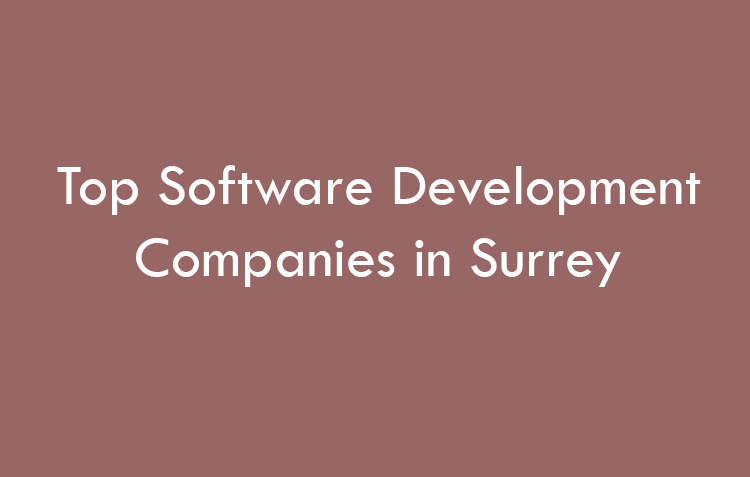 Top Software Development Companies in Surrey in 2026