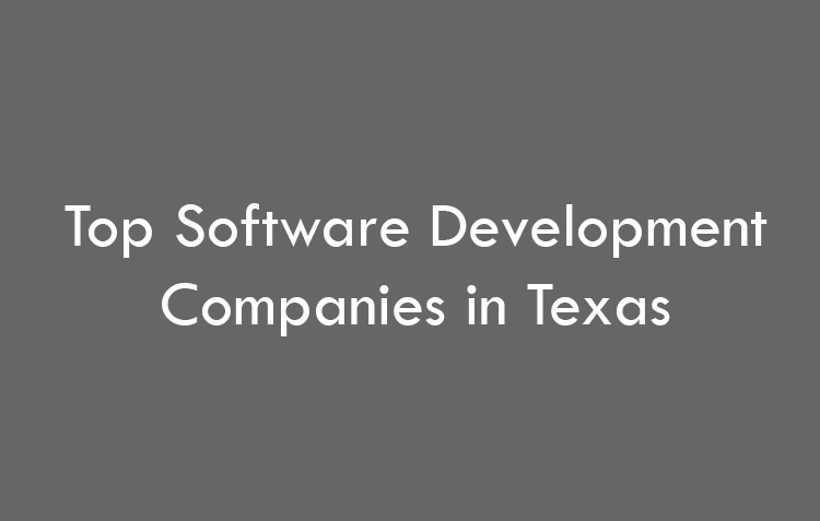 Top Software Development Companies in Texas in 2026