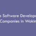 Top Software Development Companies in Woking in 2026