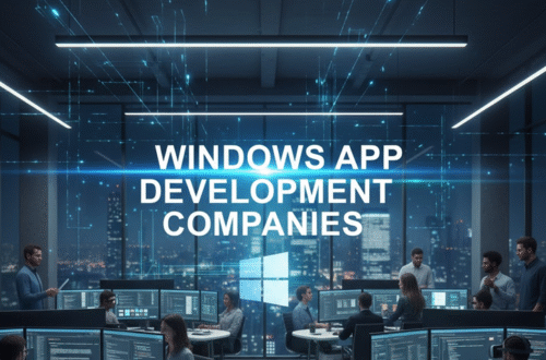 Top Windows App Development Companies