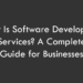 What Is Software Development Services