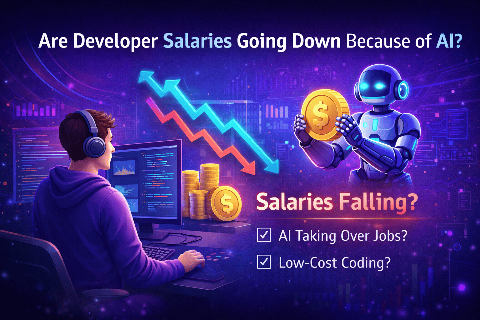 Are Developer Salaries Going Down Because of AI