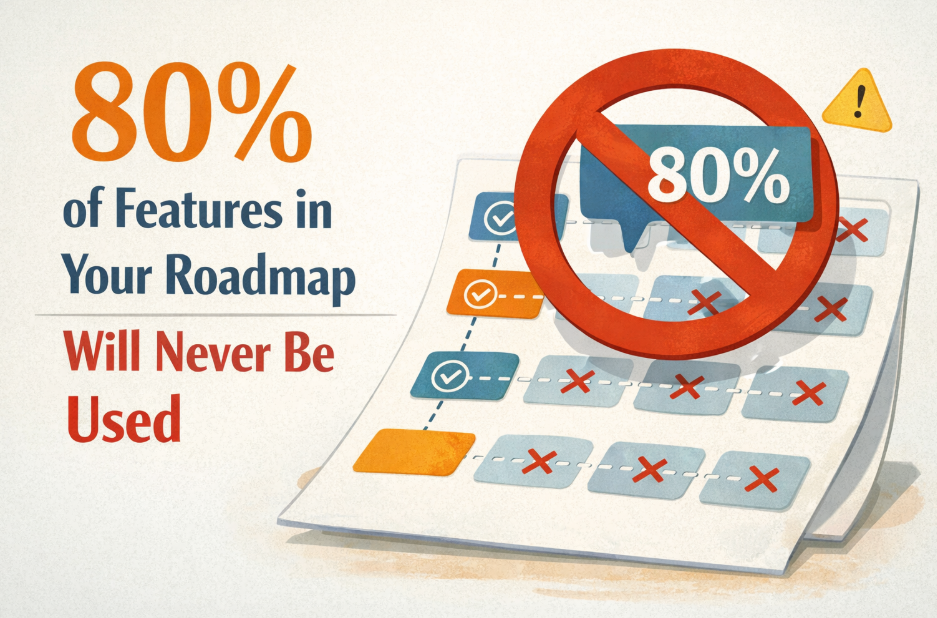 80% of Features in Your Roadmap Will Never Be Used