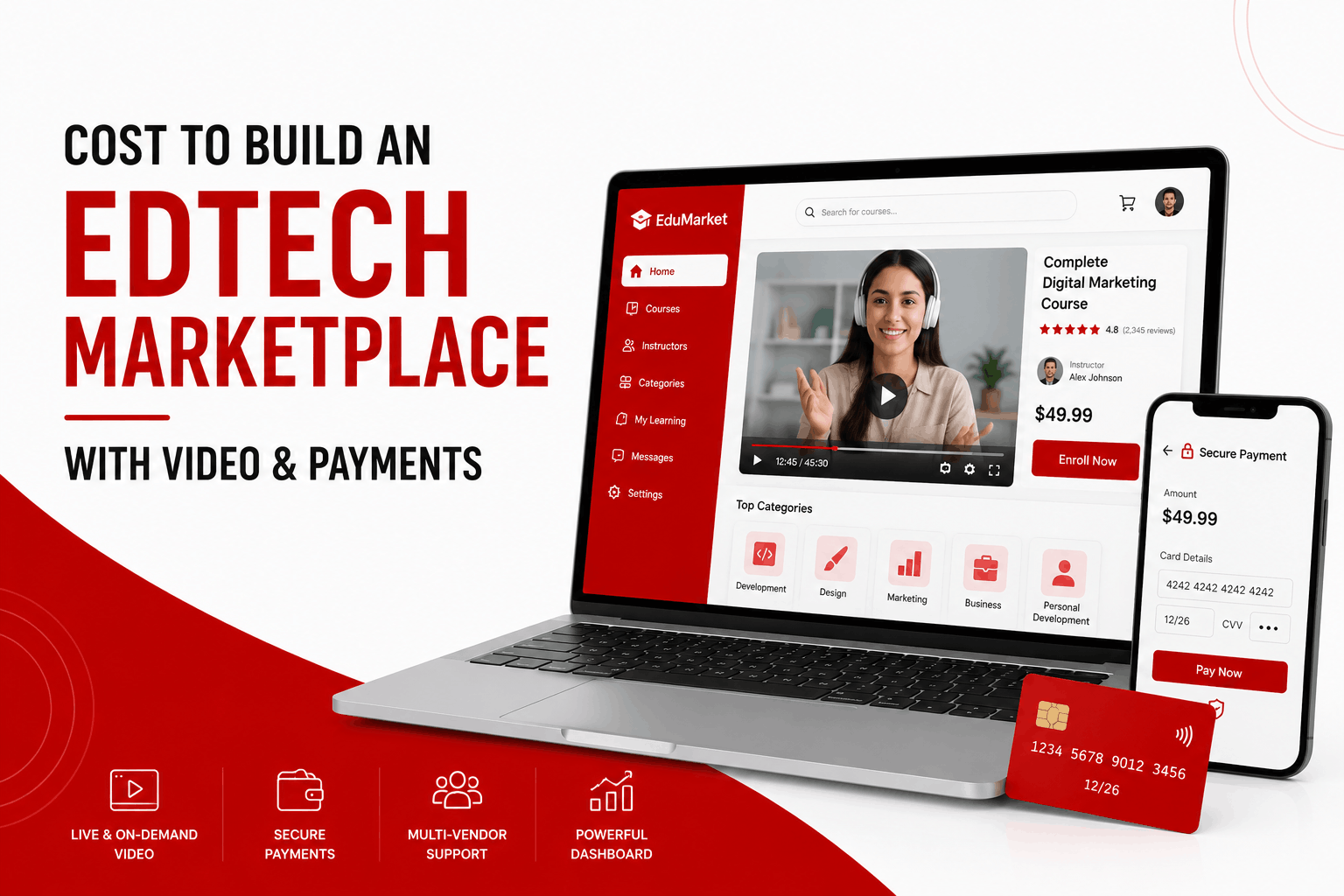 EdTech Marketplace Development Cost